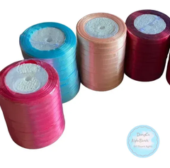 Ruy Băng Trang Trí - Thường - 1cm - TRƠN ĐỎ
