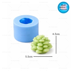 Khuôn Silicon - Sen Đá TIA Đất Tầng 5.5cm