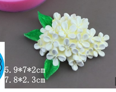 Khuôn Silicon - Chùm Hoa Cúc - Kèm Lá 7.8cm