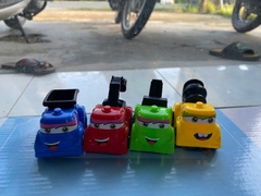 Set Xe Cộ Nhựa - PKD - Set 4 #1 - Tải Cẩu Móc 6cm