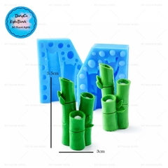 Khuôn Silicon - Gốc Thân Cây Tre Trúc 2 Mảnh