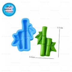 Khuôn Silicon - Lá Cành -Mầm Tre Trúc 7.7cm