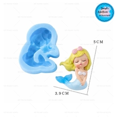 Khuôn Silicon - Biển Tiên Cá - #11 - Chu Miệng 5cm