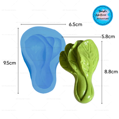 Khuôn Silicon - Rau Củ - Cây Cải Thìa 8.5cm