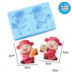 Khuôn Silicon - Ông Thần Tài Set 2