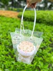 Túi Nhựa - Đựng Giỏ Hoa H3 - Quai Xách