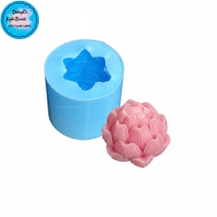 Khuôn Silicon - Hoa Sen Búp Nở 4cm