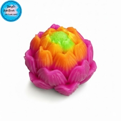 Khuôn Silicon - Hoa Sen Búp Nở 4cm