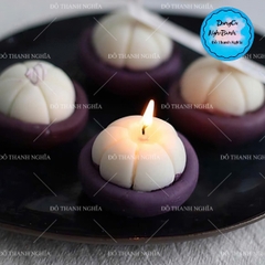 Khuôn Silicon - Trái Cây - Măng Cụt 5cm Nhỏ - 1 Nửa