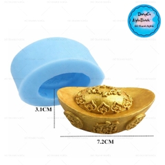 Khuôn Silicon - Thỏi Vàng - Thỏi 7cm