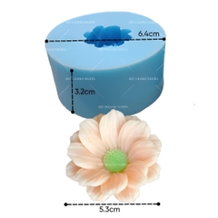 Khuôn Silicon - Hoa Cúc Phi Cánh Bầu 5.3cm