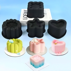 Khuôn Silicon - Đế Hình Tròn Khía 11cm