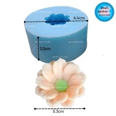 Khuôn Silicon - Hoa Cúc Phi Cánh Bầu 5.3cm