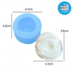 Khuôn Silicon - Món Ăn - Bún Cuộn Tròn Nhỏ 4cm