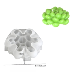 Khuôn Silicon - Sen Đá - Tia Tầng Mộng Nước 8cm