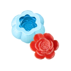 Khuôn Silicon - Hoa Cúc - Cánh Thẳng Nhuỵ 7.4cm