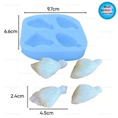 Khuôn Silicon - Món Ăn - Thịt Cua 4c