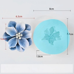 Khuôn Silicon - Khuôn Hoa Cúc F569 8cm