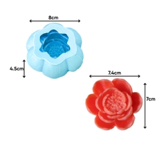 Khuôn Silicon - Hoa Cúc - Cánh Thẳng Nhuỵ 7.4cm