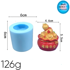 Khuôn Silicon - Hủ Vàng - 9203