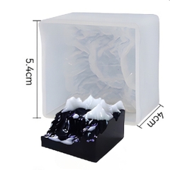 Khuôn Silicon Núi - Khuôn Núi - #1 - Vuông 5.4cm