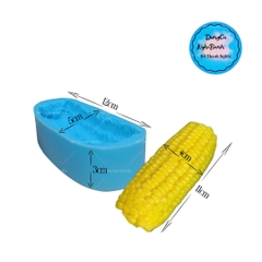 Khuôn Silicon - Trái Cây - Bắp 11cm - 1/2 Trung