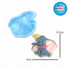 Khuôn Silicon Động Vật Con Voi 9cm