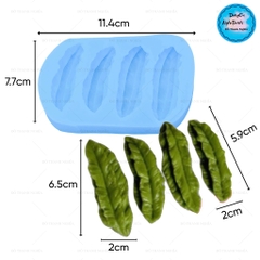 Khuôn Silicon - Rau Củ - Đậu Rồng 6.3cm