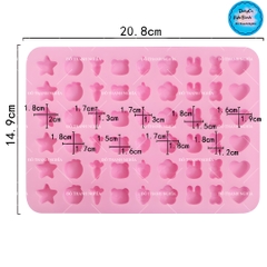 Khuôn Silicon - Động Vật - Vĩ Chip Chip 54C