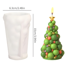 Khuôn Silicon - Noel - Cây Thông 10Cm