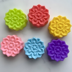 [10 cup] Khuôn Silicon - Cup Set 5cm - M96 Hoa Cúc