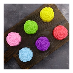 [10 cup] Khuôn Silicon - Cup Set 5cm - M04 - Hồng Nở