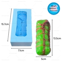 Khuôn Silicon - Bánh Tét Lớn 14cm 1 MẢNH