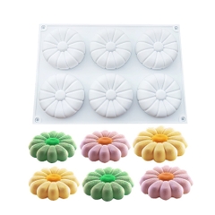 Khuôn Silicon - Vĩ Đế Hoa Mai 12 Cánh 6cm