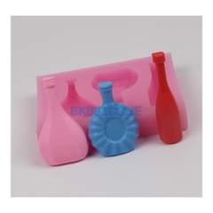 Khuôn Silicon - Chai Rượu - Mini 6x3cm 3c