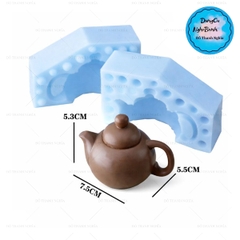 Khuôn Silicon - Ấm Trà Bình Trà 2 Mảnh 7.3cm