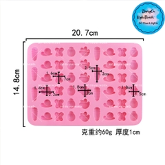 Khuôn Silicon - Động Vật - Vĩ Chip Chip 50C