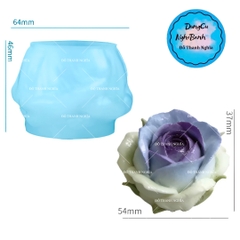 Khuôn Silicon -Hoa Hồng Đơn 5.4cm  SP-101