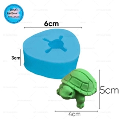 Khuôn Silicon - Biển - Con Rùa 4.9cm