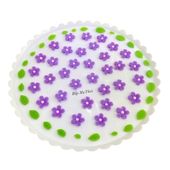 Khuôn Silicon - Hoa Mai Đào Nằm - 2.8cm - 12c - CN