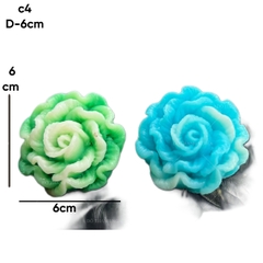 Khuôn Silicon - Hoa Hồng C4 - 6cm