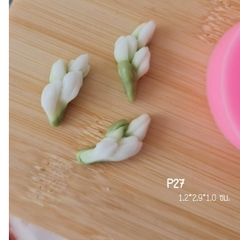 Khuôn Silicon - Hoa Búp Nụ Đơn Vĩ 3 P27