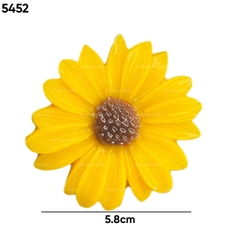 Khuôn Silicon - Hoa Cúc Dẹp Cắt - 5.8cm