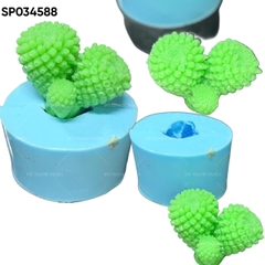 Khuôn Silicon - Sen Đá TIA - Chùm 3c - Gai Nhọn