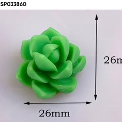 Khuôn Silicon - Sen Đá Nở - 2.6cm - Cánh Nhọn