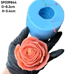 Khuôn Silicon Hoa Hồng Nở Xoè Lớn 8.2cm
