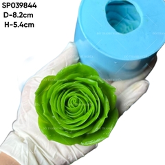 Khuôn Silicon Hoa Hồng Nở Xoè Lớn 8.2cm