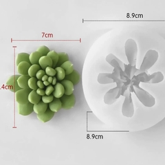 Khuôn Silicon - Sen Đá - Tia Tầng 7Cm