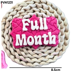 Khuôn Silicon - Mặt Ép Chữ Full Month Chữ Nhật