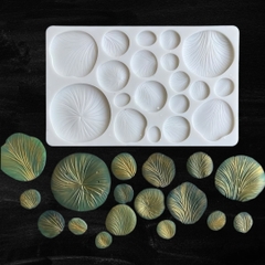 Khuôn Silicon - Lá Quạt 19c- Nấm